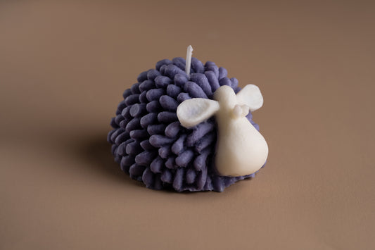 Purple Sheep Candle | Scented Christmas Candle