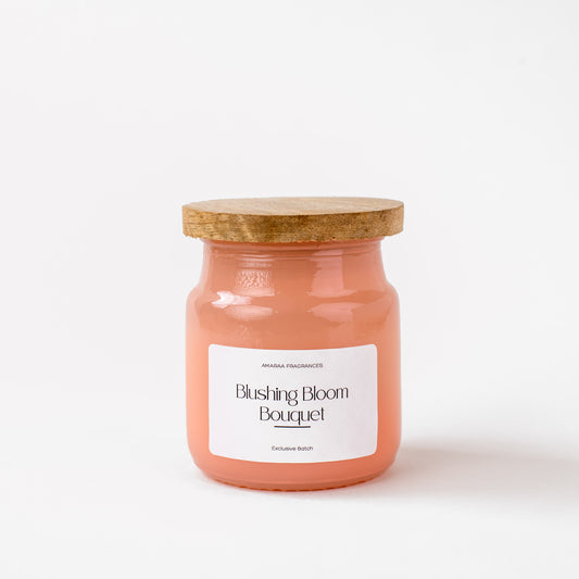 Blushing Bloom Bouquet Scented Candle