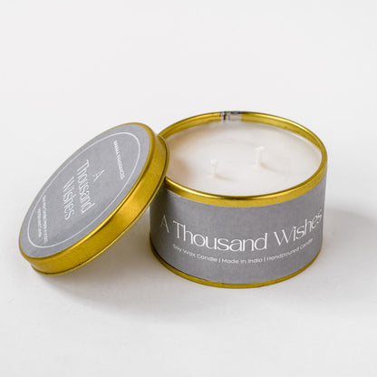 A Thousand Wishes Tin Scented Candle