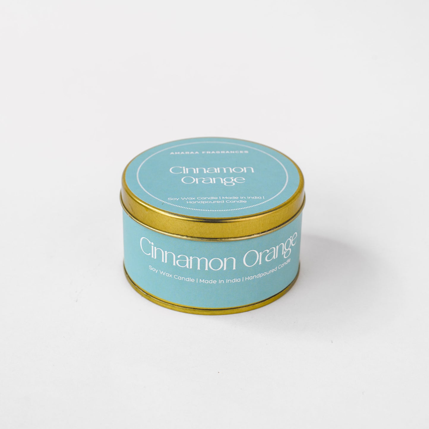 Cinnamon Orange Tin Scented Candle