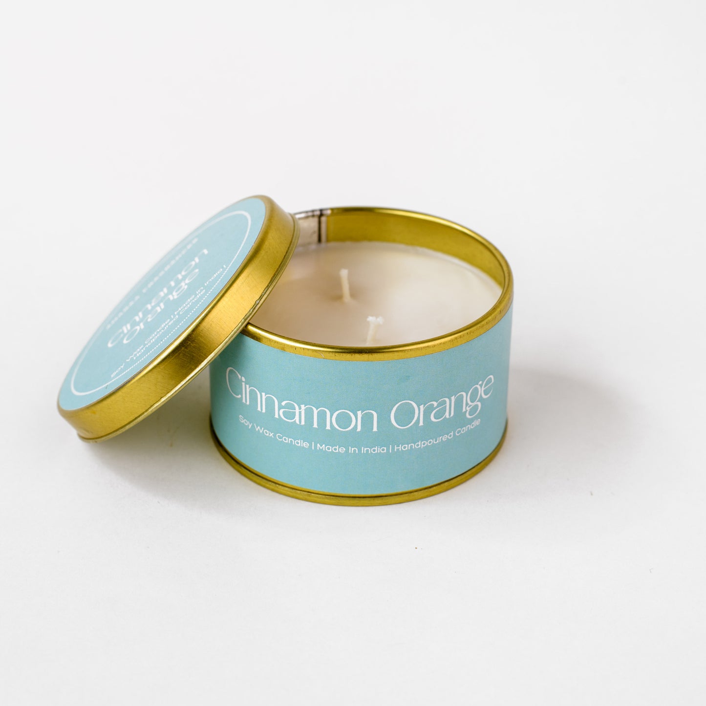 Cinnamon Orange Tin Scented Candle