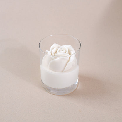 White Rose Whisper Premium Candle