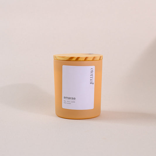 Amber Glow Jar Scented Candle